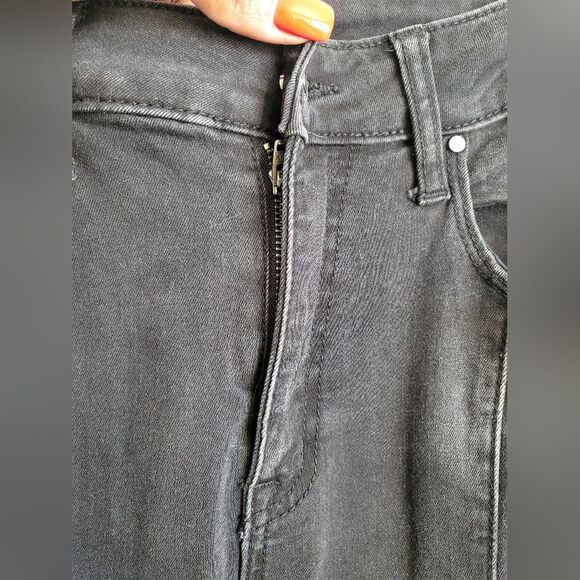 West of Melrose Black Wash Flare Jeans Size 30 - Picture 6 of 13